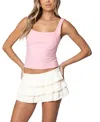 Edikted Ronda Bow Back Tank In Pink