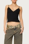 Edikted Rosina Crop Camisole