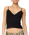 Edikted Rosina Tank Top In Black