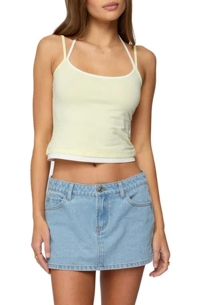 Edikted Roya Layered Halter Camisole