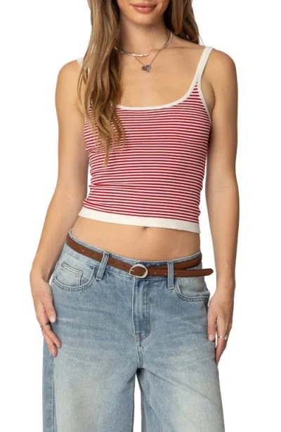 EDIKTED EDIKTED SAYLOR STRIPE KNIT TANK TOP