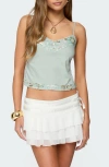 Edikted Sequin Beaded Camisole
