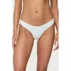 Edikted Shellee Bikini Bottoms In White