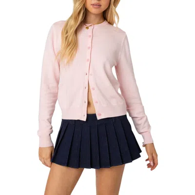 EDIKTED EDIKTED SHLO CREWNECK CARDIGAN