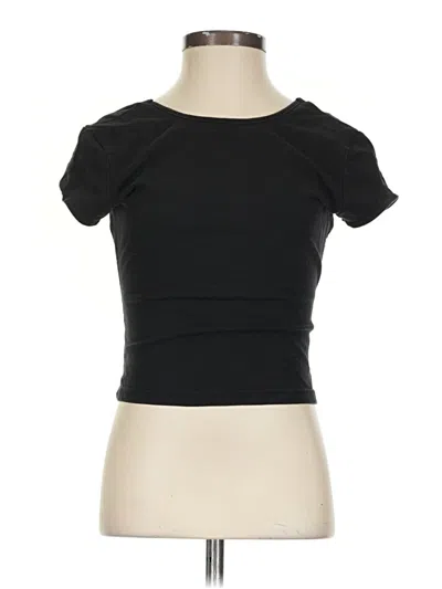 Pre-owned Edikted Short Sleeve T-shirt In Black
