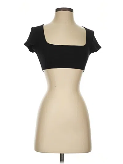 Pre-owned Edikted Short Sleeve T-shirt In Black