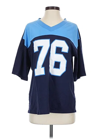 Pre-owned Edikted Short Sleeve T-shirt In Blue