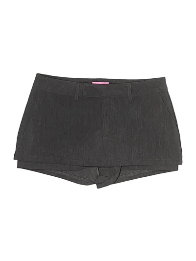 Pre-owned Edikted Skort In Gray
