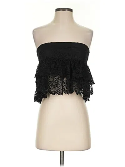 Pre-owned Edikted Sleeveless Blouse In Black
