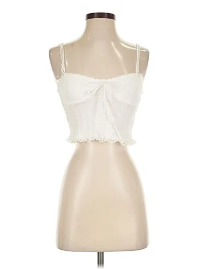 Edikted Sleeveless Blouse In Ivory