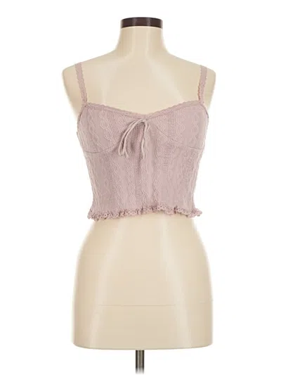 Pre-owned Edikted Sleeveless Blouse In Pink
