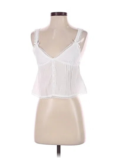 Pre-owned Edikted Sleeveless Blouse In White