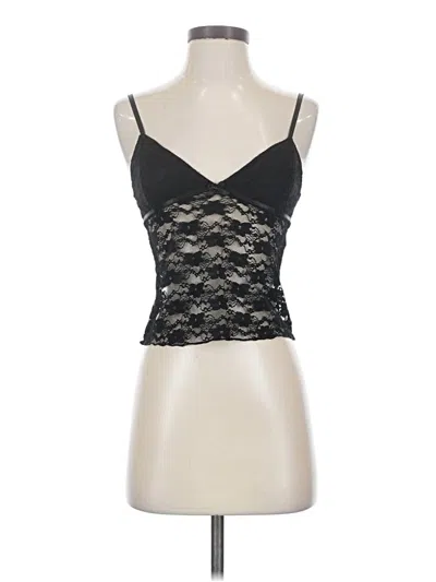 Pre-owned Edikted Sleeveless Top Black Sweetheart Neckline Tops