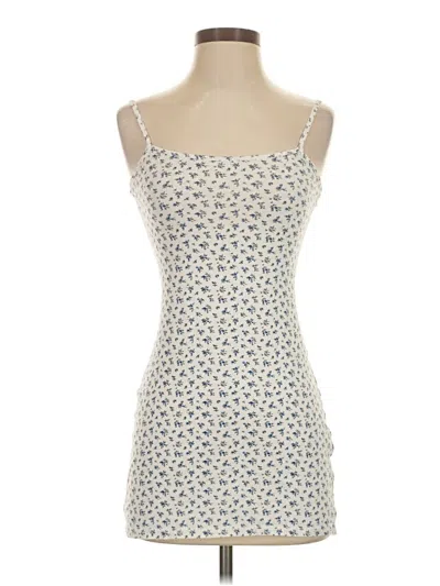 Pre-owned Edikted Sleeveless Top Ivory Sweetheart Neckline Tops