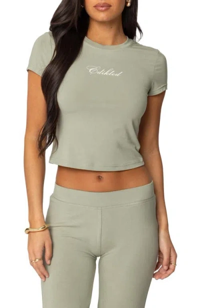 EDIKTED SO EDIKTED GRAPHIC BABY TEE