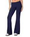 Edikted So Flared Pants In Navy