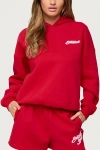 Edikted So Sporty Hoodie In Red