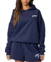 Edikted So Sporty Hoodie In Navy