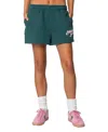 Shop Edikted So Sporty Sweat Shorts In Green