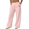 Edikted Someone Loves You Sweatpants In Pink