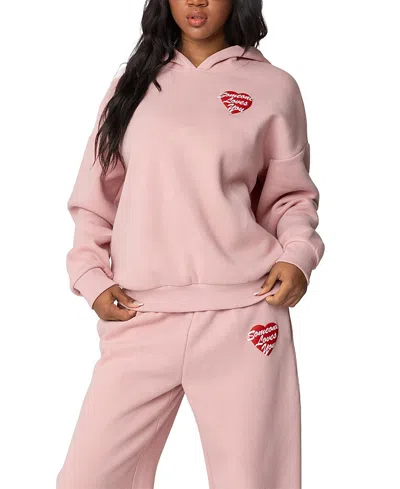 EDIKTED SOMEONE LOVES YOU HOODIE