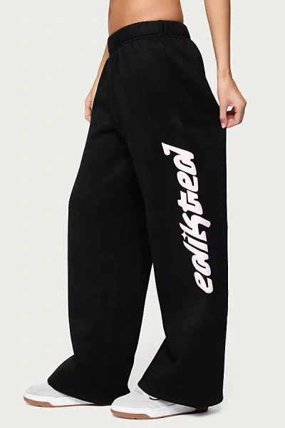 Edikted Star Sweatpants In Black, Women's At Urban Outfitters