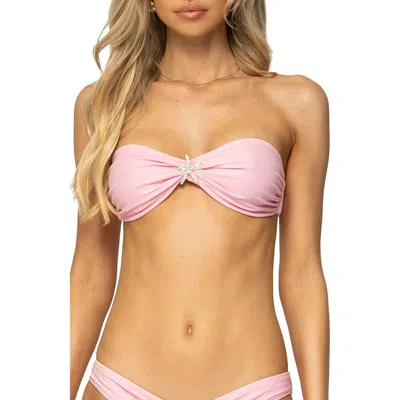 Edikted Starfish Bandeau Bikini Top