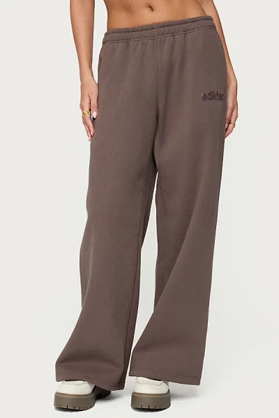 Edikted Sweatpants In Brown, Women's At Urban Outfitters