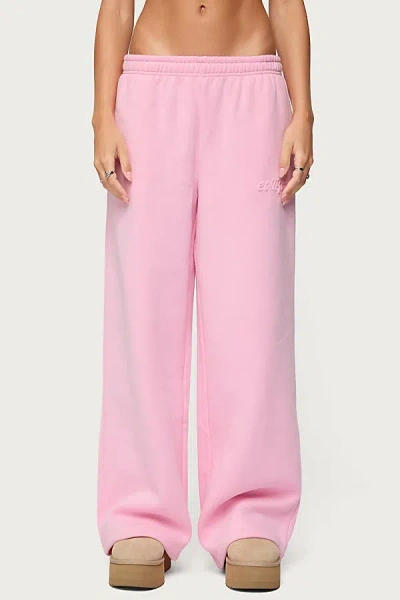 Edikted Sweatpants In Pink, Women's At Urban Outfitters