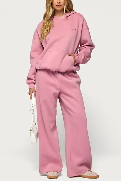 Edikted Sweatpants In Pink, Women's At Urban Outfitters