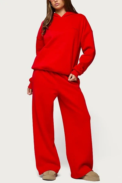 Edikted Sweatpants In Red, Women's At Urban Outfitters In Multi