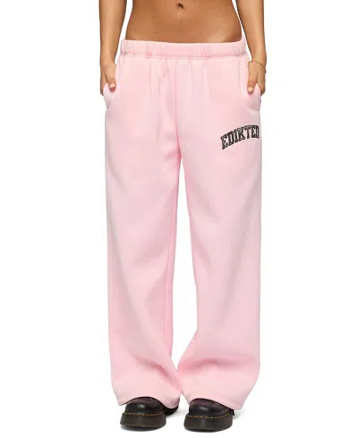Edikted Sweatpants In Pink