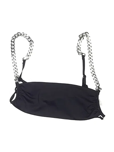 Pre-owned Edikted Swimsuit Top Black Swimwear