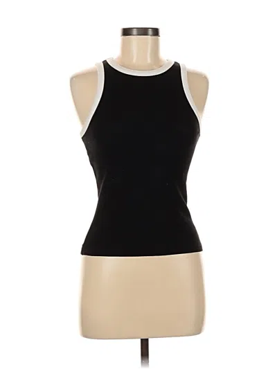 Pre-owned Edikted Tank Top Black Halter Neckline Tops