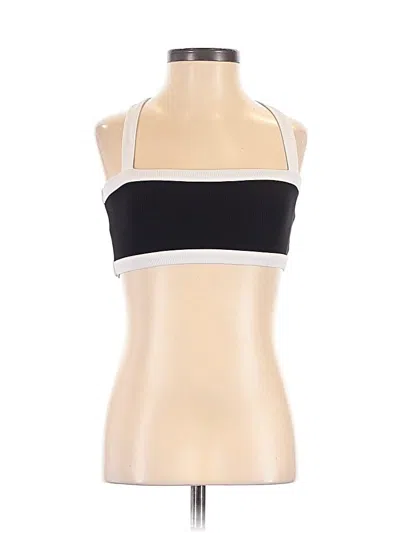Pre-owned Edikted Tank Top Black Halter Neckline Tops