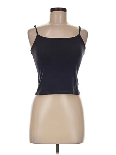 Pre-owned Edikted Tank Top Black Strapless Neckline Tops