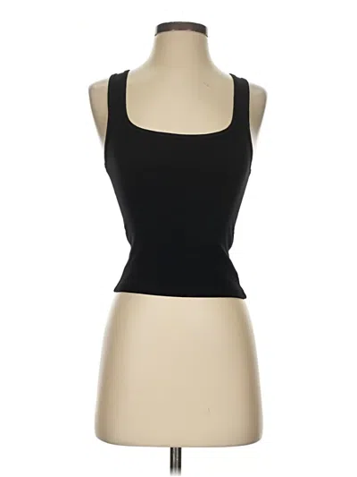 Pre-owned Edikted Tank Top Black Strapless Neckline Tops