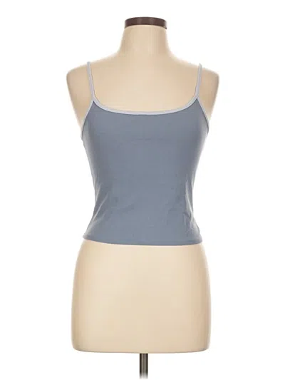 Pre-owned Edikted Tank Top Gray Strapless Neckline Tops
