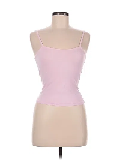 Pre-owned Edikted Tank Top Pink Strapless Neckline Tops