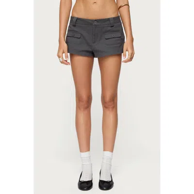EDIKTED EDIKTED TERRA LOW RISE CARGO MICROSHORTS