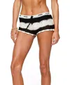 Edikted Tesia Stripe Crochet Cover-up Shorts