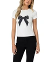 Edikted Tied Up Tee In White