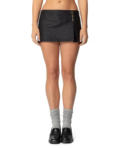 EDIKTED TRIPLE BELT MINI SKORT