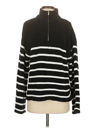 Pre-owned Edikted Turtleneck Sweater In Black