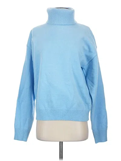Pre-owned Edikted Turtleneck Sweater In Blue