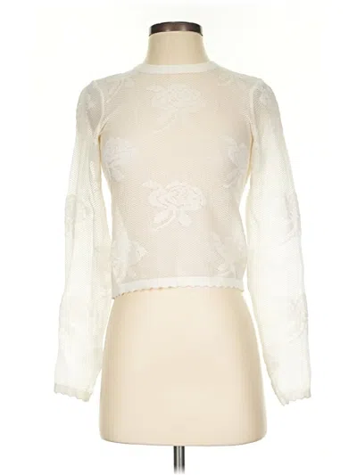 Pre-owned Edikted Turtleneck Sweater In Ivory