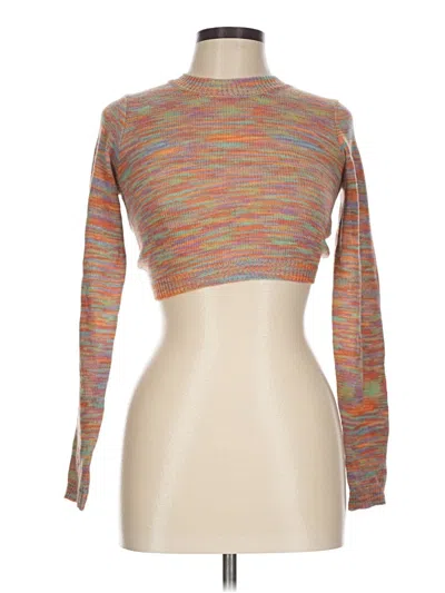 Pre-owned Edikted Turtleneck Sweater In Orange