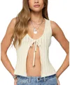 Edikted Verona Split Front Knit Top