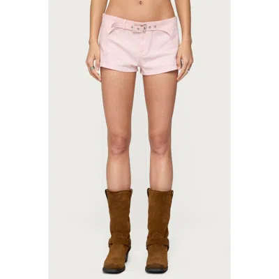 EDIKTED EDIKTED VICCO BELTED LOW RISE SHORTS