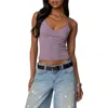 Edikted Violeta V-neck Camisole In Mauve